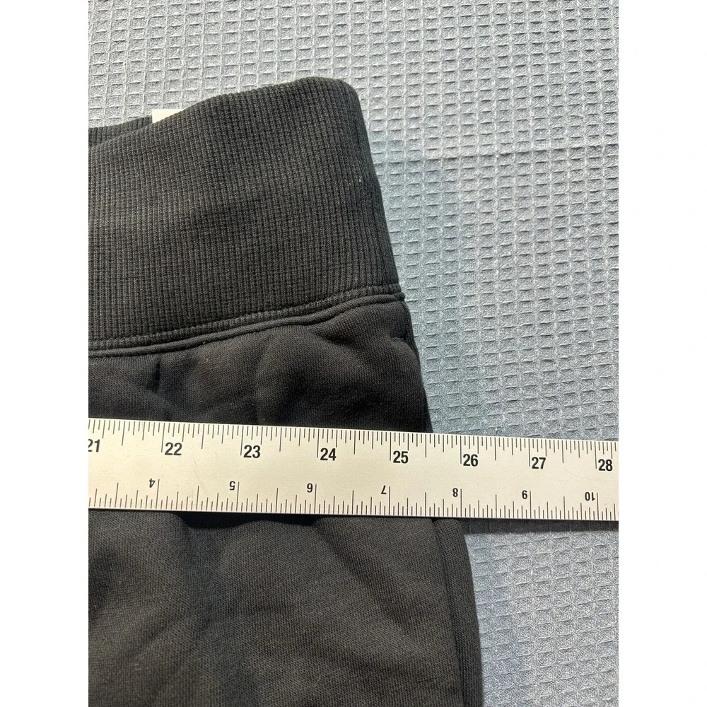Nike Phoenix Fleece High Rise Crop Sweatpants Womens Sz‎ 4X Short Black